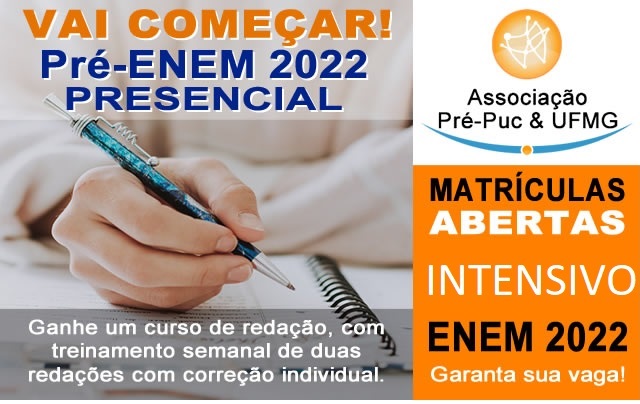 Pré ENEM Presencial 2022