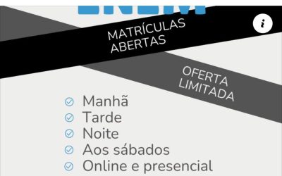 PRE-ENEM/EXTENSIVO ON-LIVE (LIVE/EAD) 2025/2026 – MANHÃ/TARDE/NOITE/SÓ AOS SÁBADOS