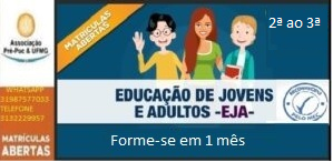 EJA Ensino Médio 2º e 3º Ano