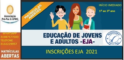 EJA Ensino Médio 1º, 2º, 3º ANO